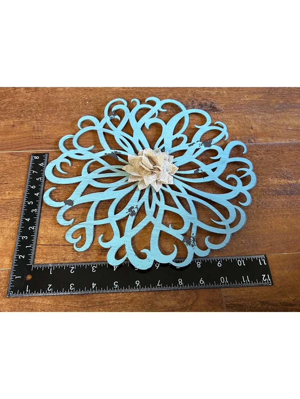 Set of 3 Handmade Decorative Floral Wall Hooks